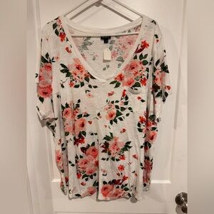 Torrid Floral Tee